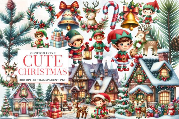 Download Cute Christmas Clipart - Cute christmas clipart Collection
