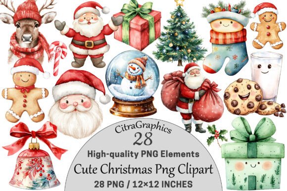 Download Cute Christmas Clipart. - Cute christmas clipart Collection