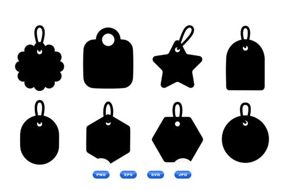 Download Minimal Gift Tag Shapes Pack - Minimal Collection