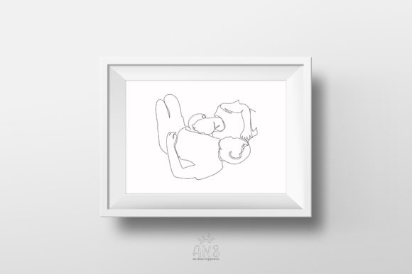 Download Minimal Kids Dreaming One Line Drawing - Minimal Collection