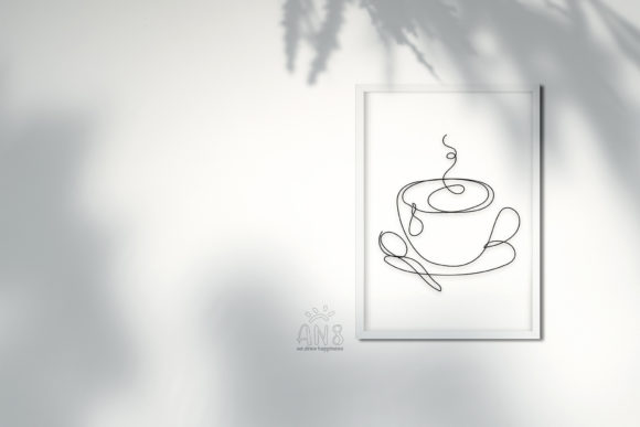 Download Minimal Tea Cup One Line Drawing - Minimal Collection