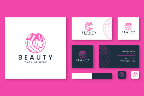 Download Minimalist Beauty Logo and Business Card - Minimal Collection