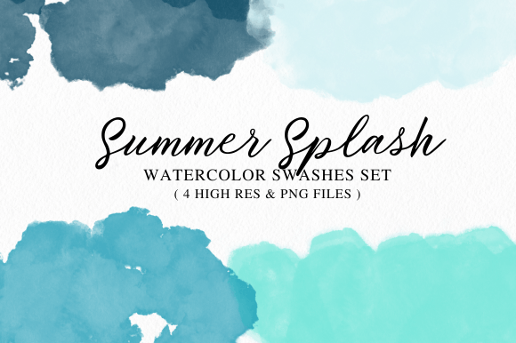 Download Summer Splash Brush Strokes - Brush Collection