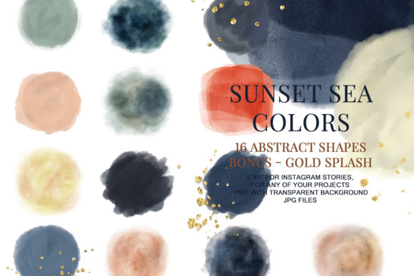 Download Shapes Brush Stroke Instagram Icons - Brush Collection