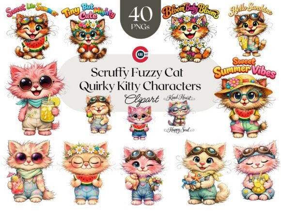 Download Boho Summer Kitty, Cute Fashion Cat - Cute Collection