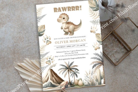 Download Earthy Colors Cute Baby Dinosaur Neutral - Cute Collection