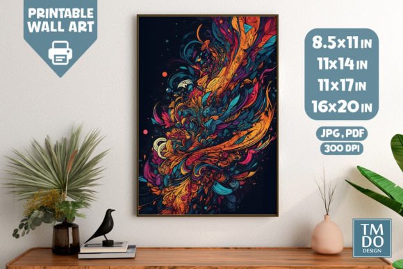 Download Abstract Printable Wall Art, Digital Art - Print Collection