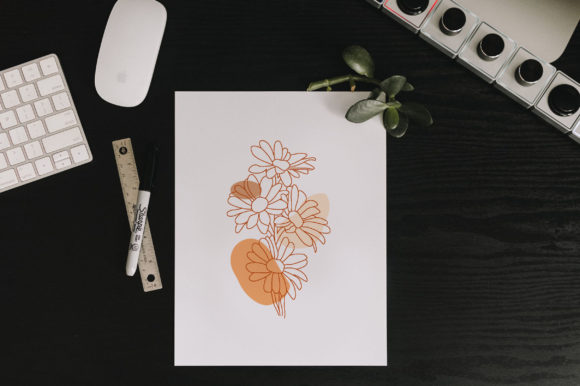 Download Line Art Floral Wall Art Minimalist - Minimal Collection