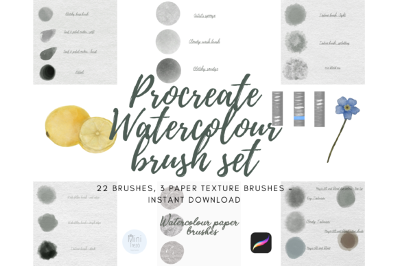 Download Procreate Watercolour Brushes - Brush Collection