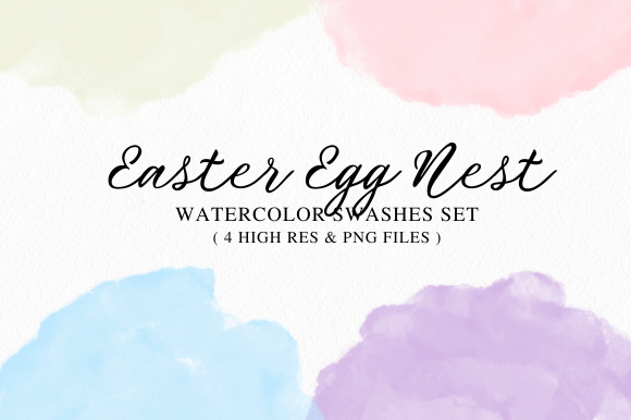 Download Easter Egg Nest Brush Strokes - Brush Collection